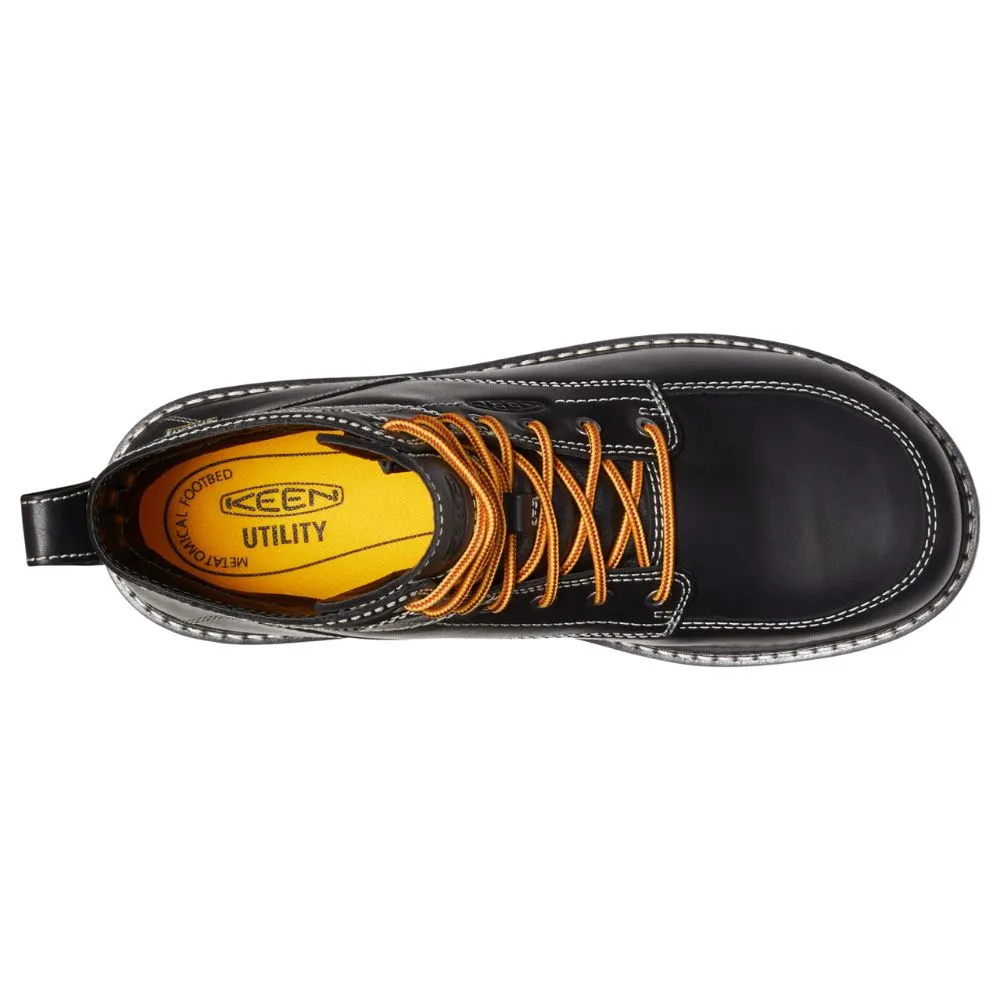 Keen San Jose Men’s 6” WP Aluminum Toe Work Safety Boot 1027083 - Black
