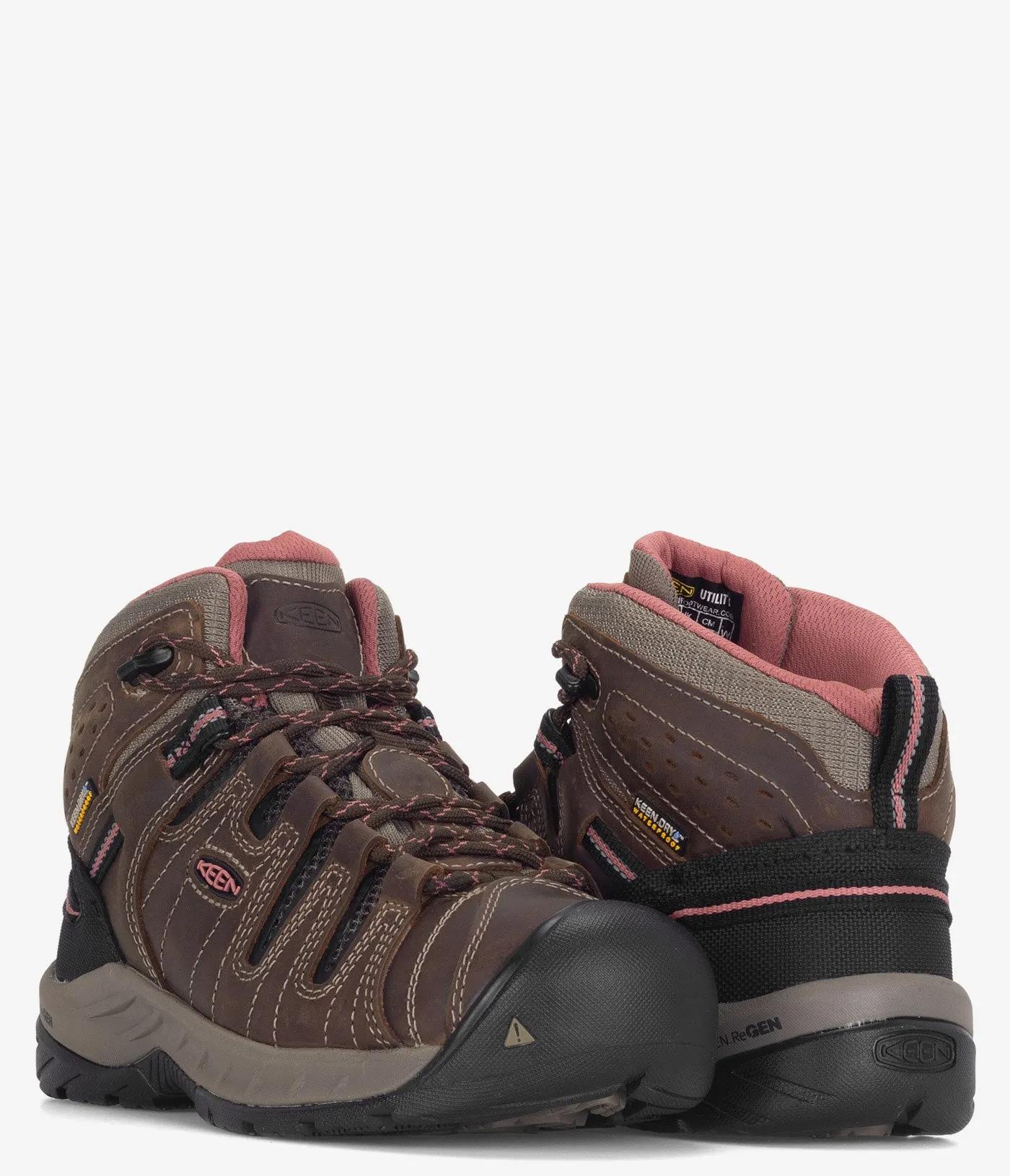 KEEN Utility Flint II Waterproof Mid EH Boot - Women