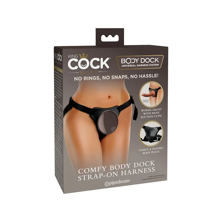 Ergonomic King Cock Comfy Body Dock Strap-On Harness