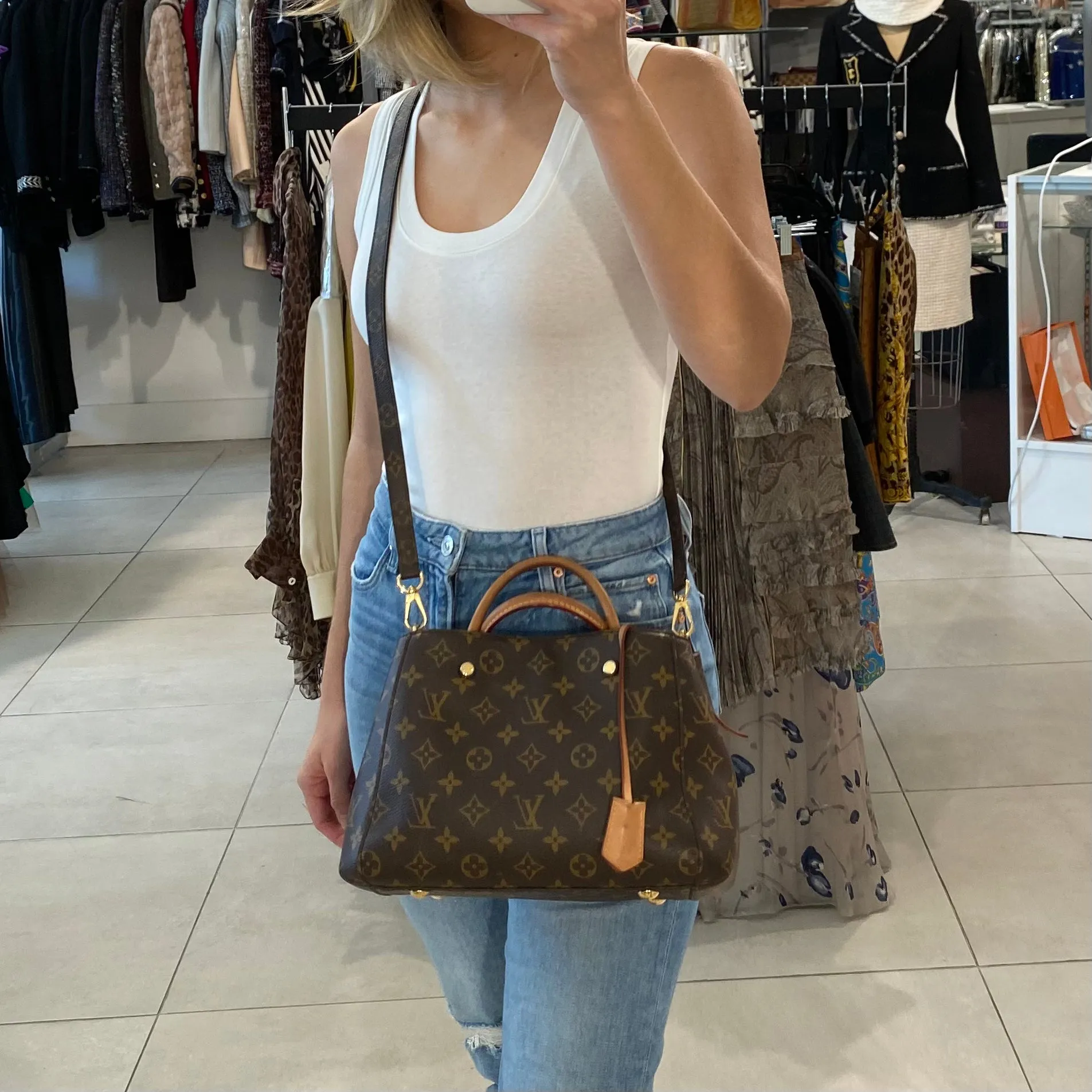 Louis Vuitton Monogram Montaigne BB