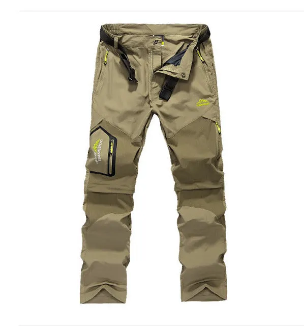 NUONEKO Trekking Quick Dry Removable Outdoor Men's Summer Breathable Pants/Shorts