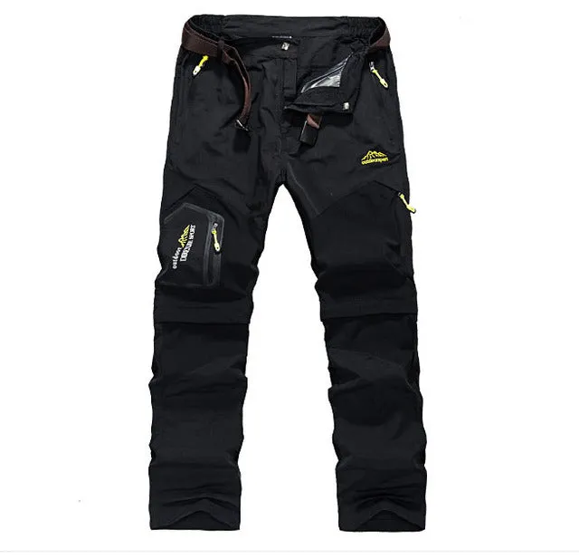 NUONEKO Trekking Quick Dry Removable Outdoor Men's Summer Breathable Pants/Shorts