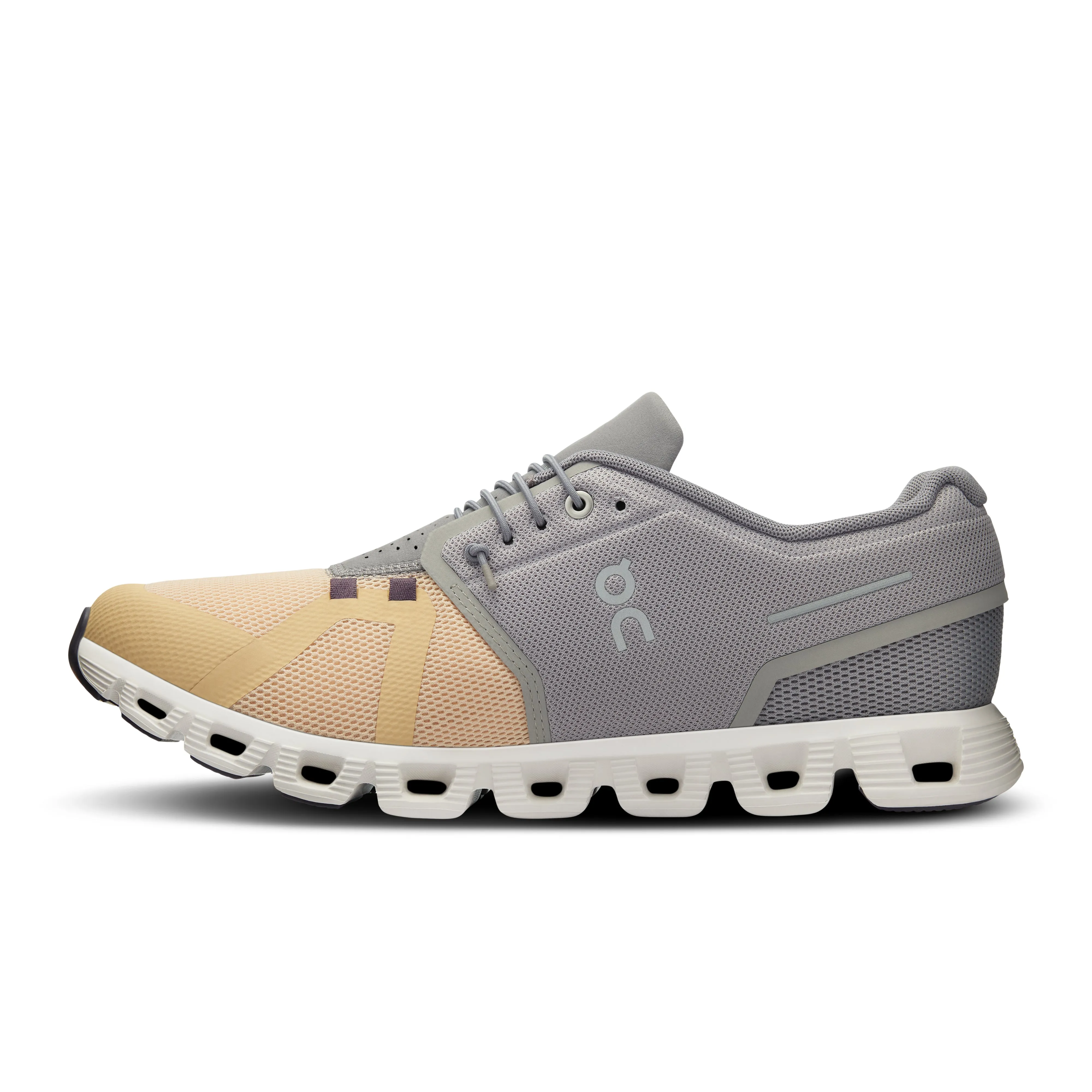 On Running Men's Cloud 5 Running Shoe in Fog Savannah