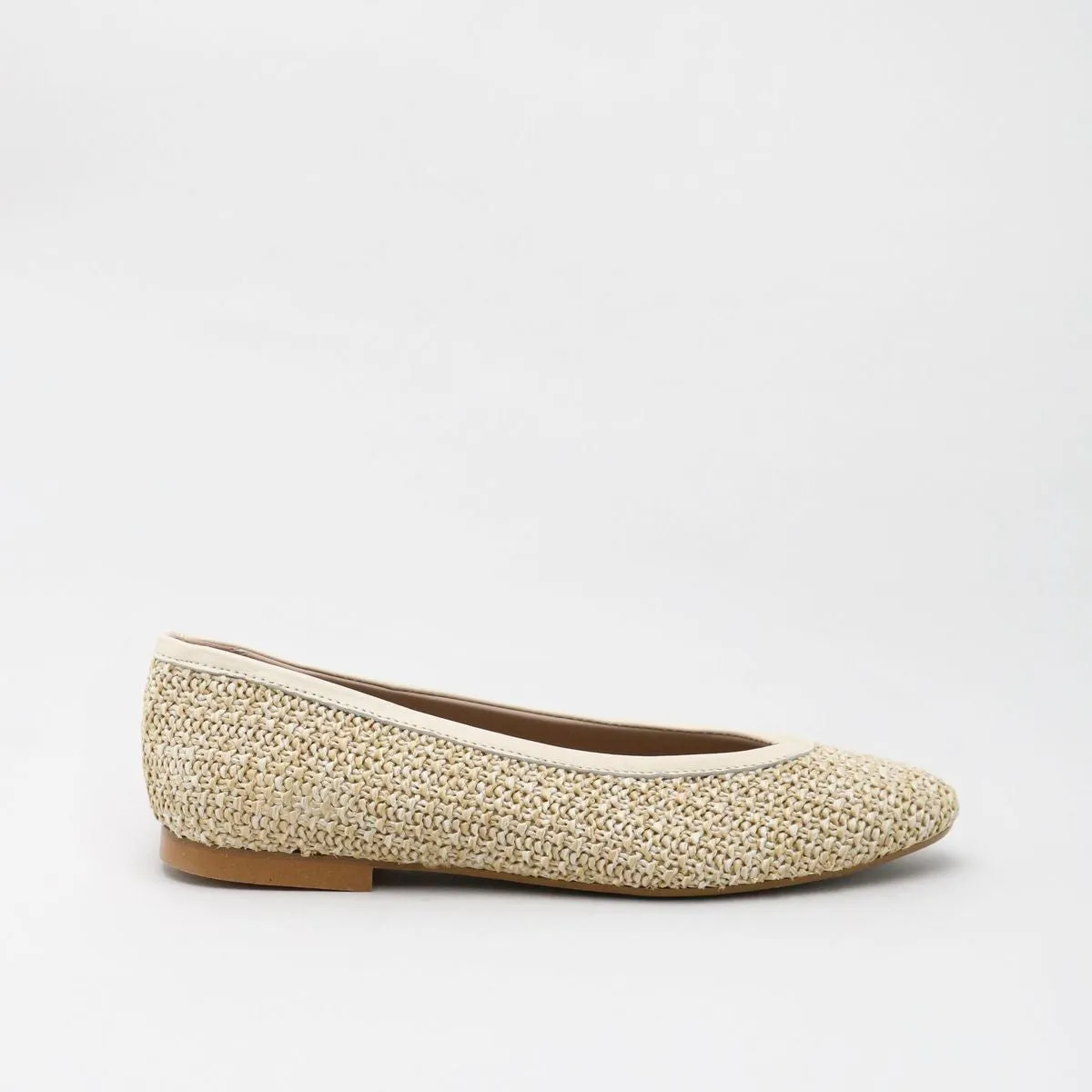 Papanatas Rafia Natural Pointed Flat