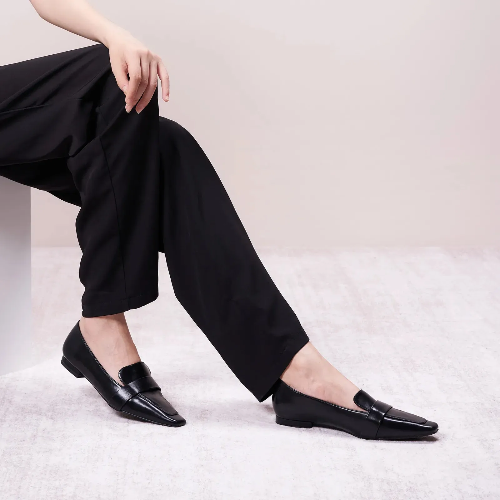 Penny Loafers (Finoa) Black
