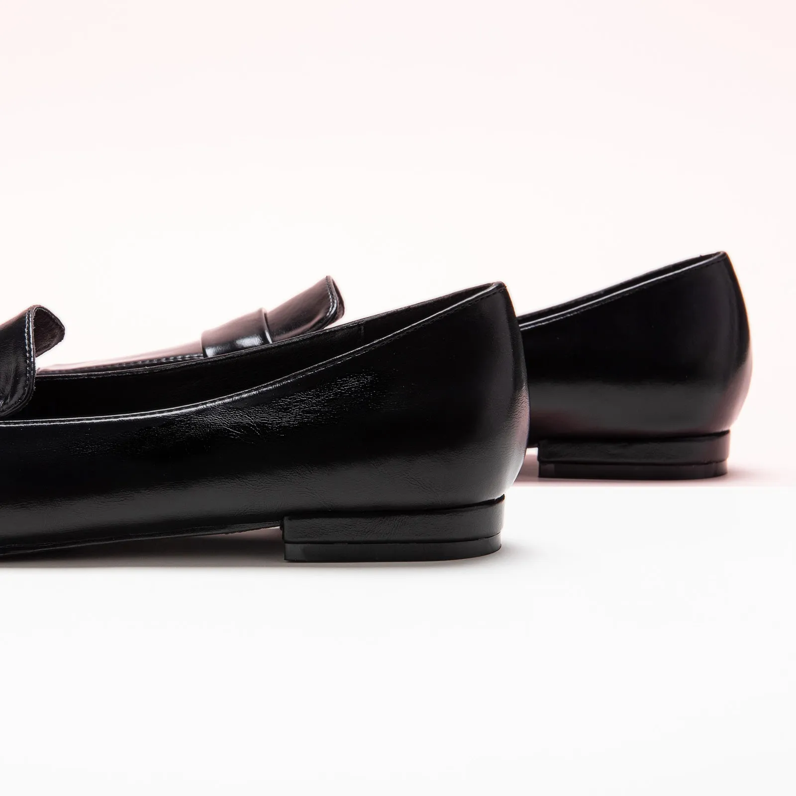 Penny Loafers (Finoa) Black