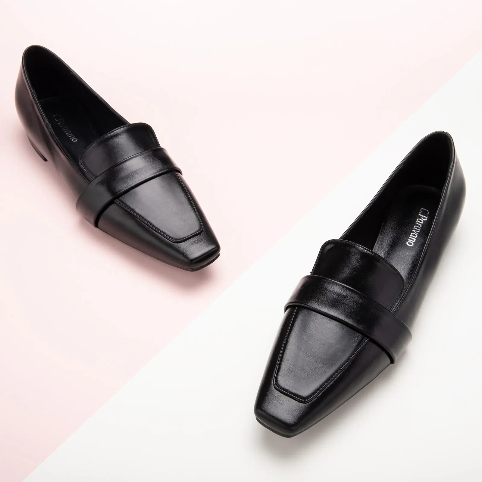 Penny Loafers (Finoa) Black