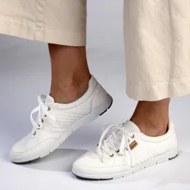 Pierre Cardin Lace Up Formal Sneaker - White