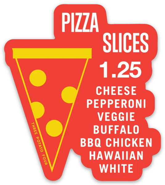 Pizza Slices Sticker