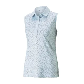 PUMA CLOUDSPUN Water Women's Polo (Lucite/Navy)