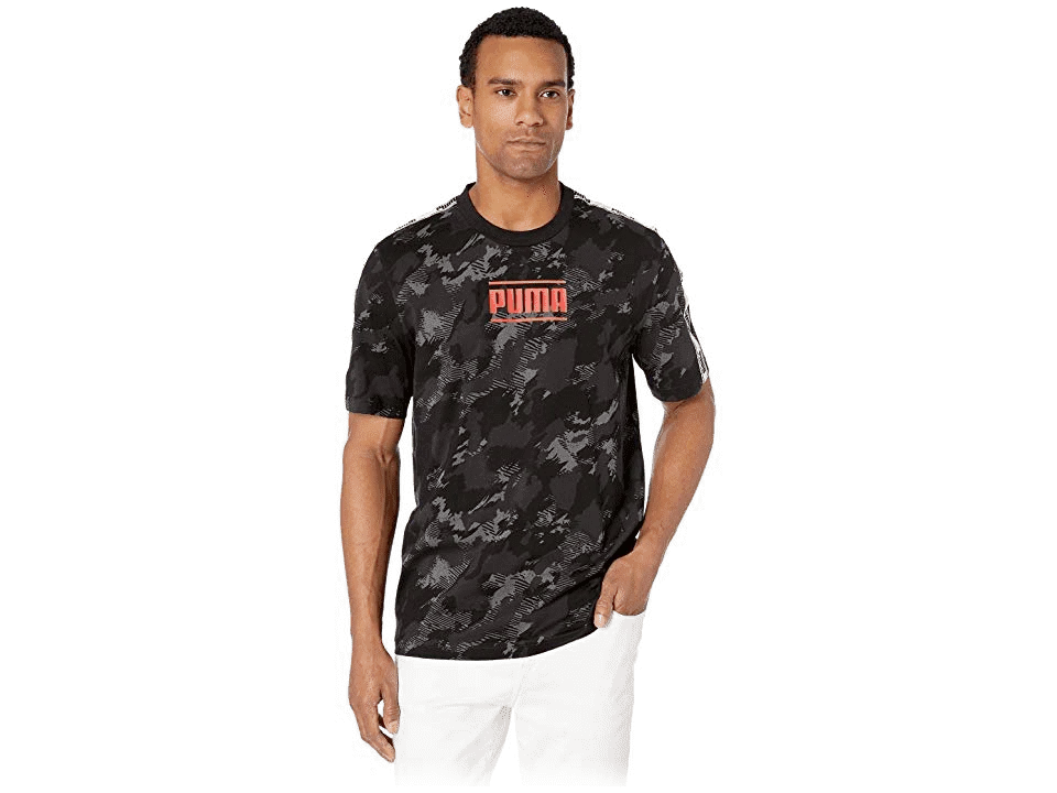 Puma ICONIC CAMO PACK AOP TEE Men’s - IRON GATE-AOP