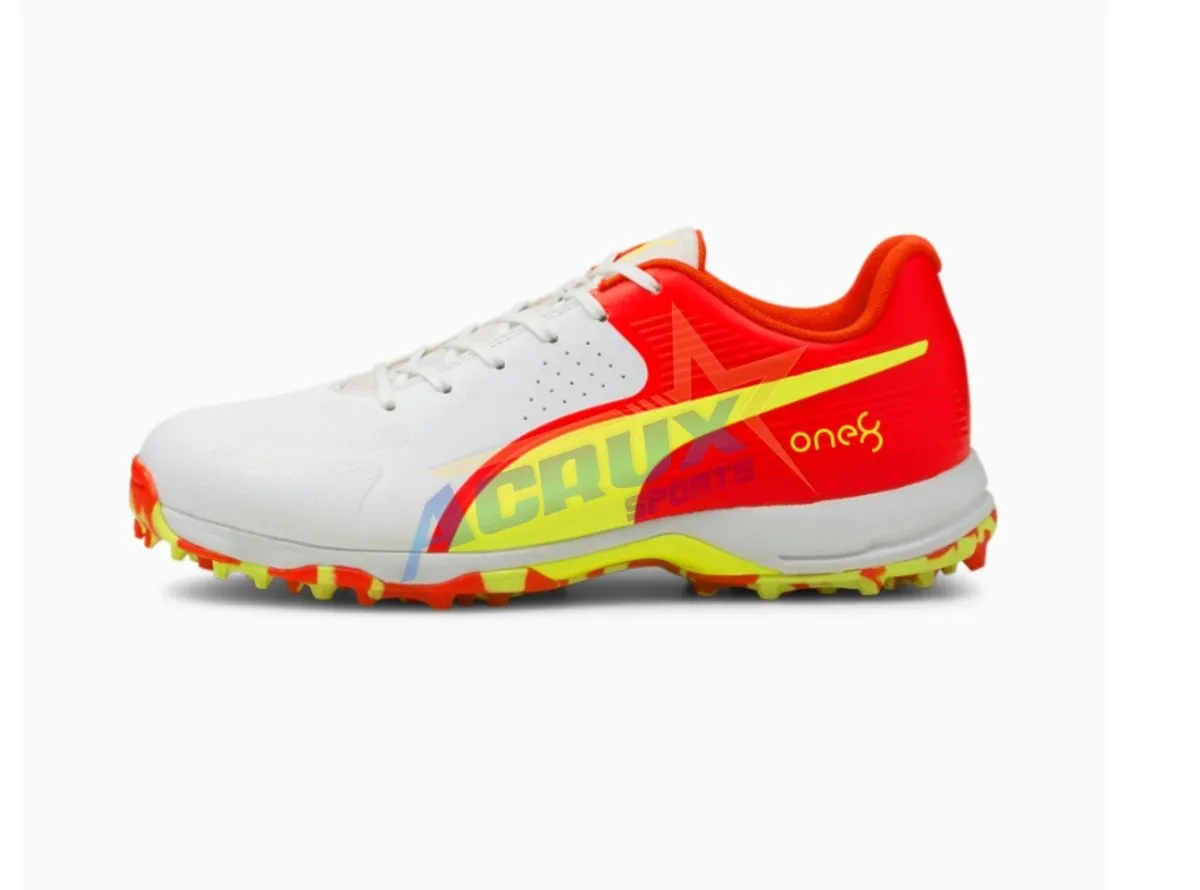 Puma One8 Rubber Red Blast - Yellow White