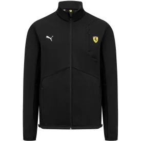 Scuderia Ferrari Puma Men's Softshell Jacket-Black/Red