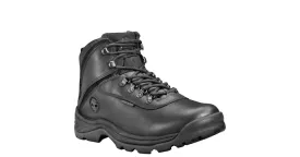 Timberland Men's White Ledge Waterproof Mid Hiking Boot Black Full-Grain (TB012122001)