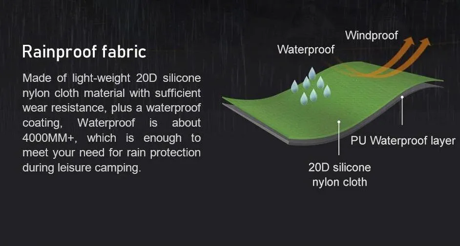 Ultralight tent 2 person
