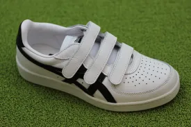 Unisex GSM Velcro Sneaker - White/Black Leather