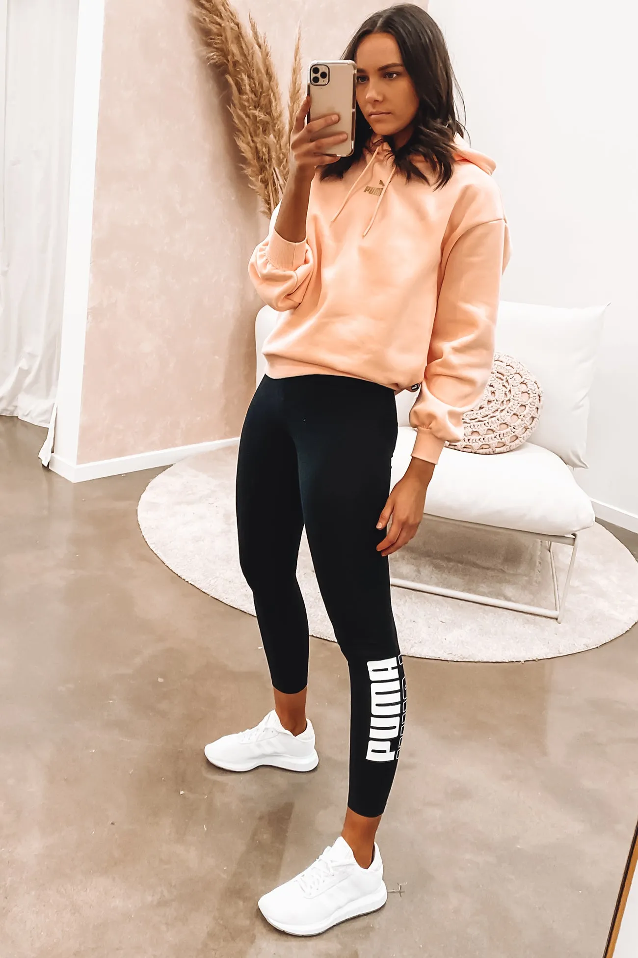 Winterized Hoodie Peach Parfait
