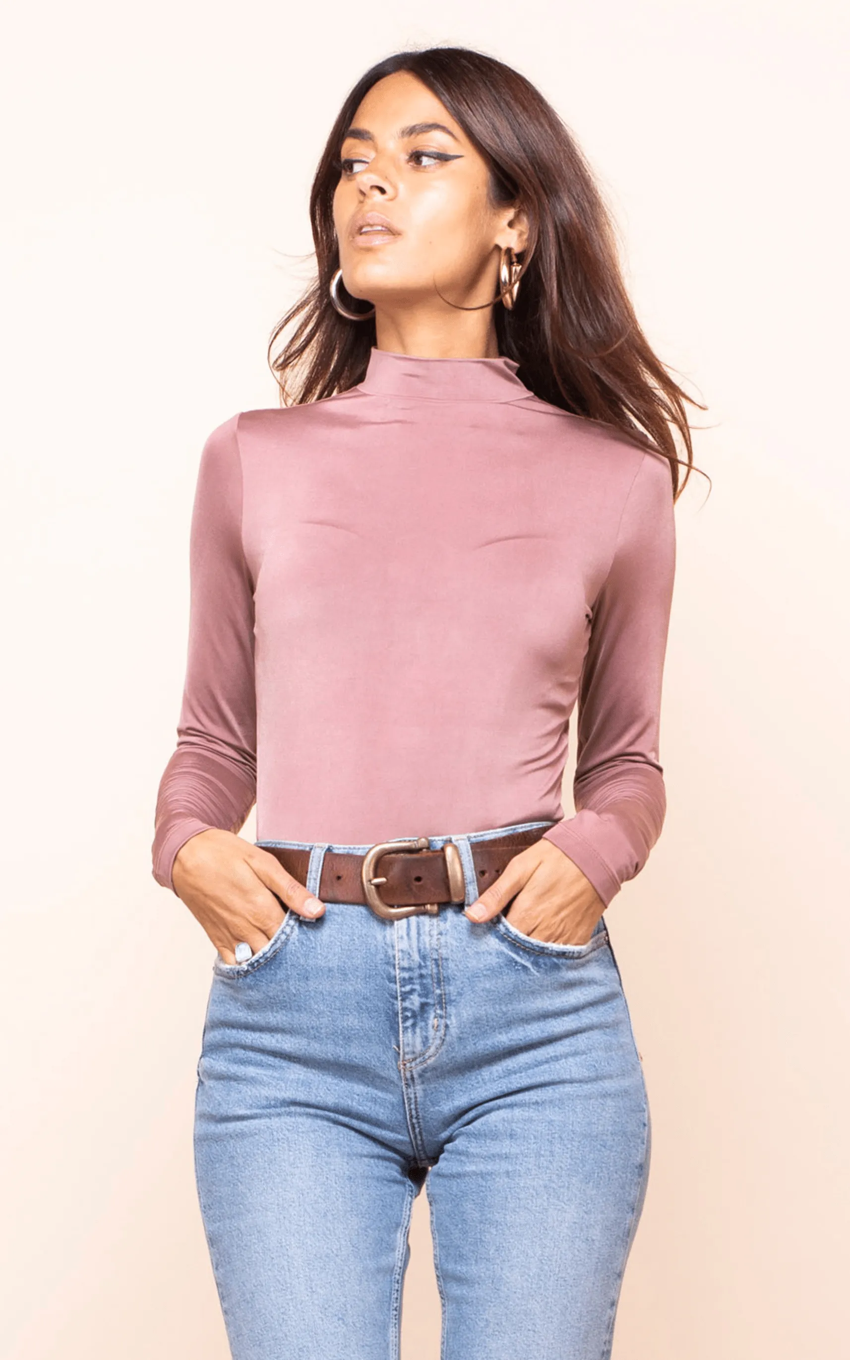 Wolf Bodysuit in Mocha