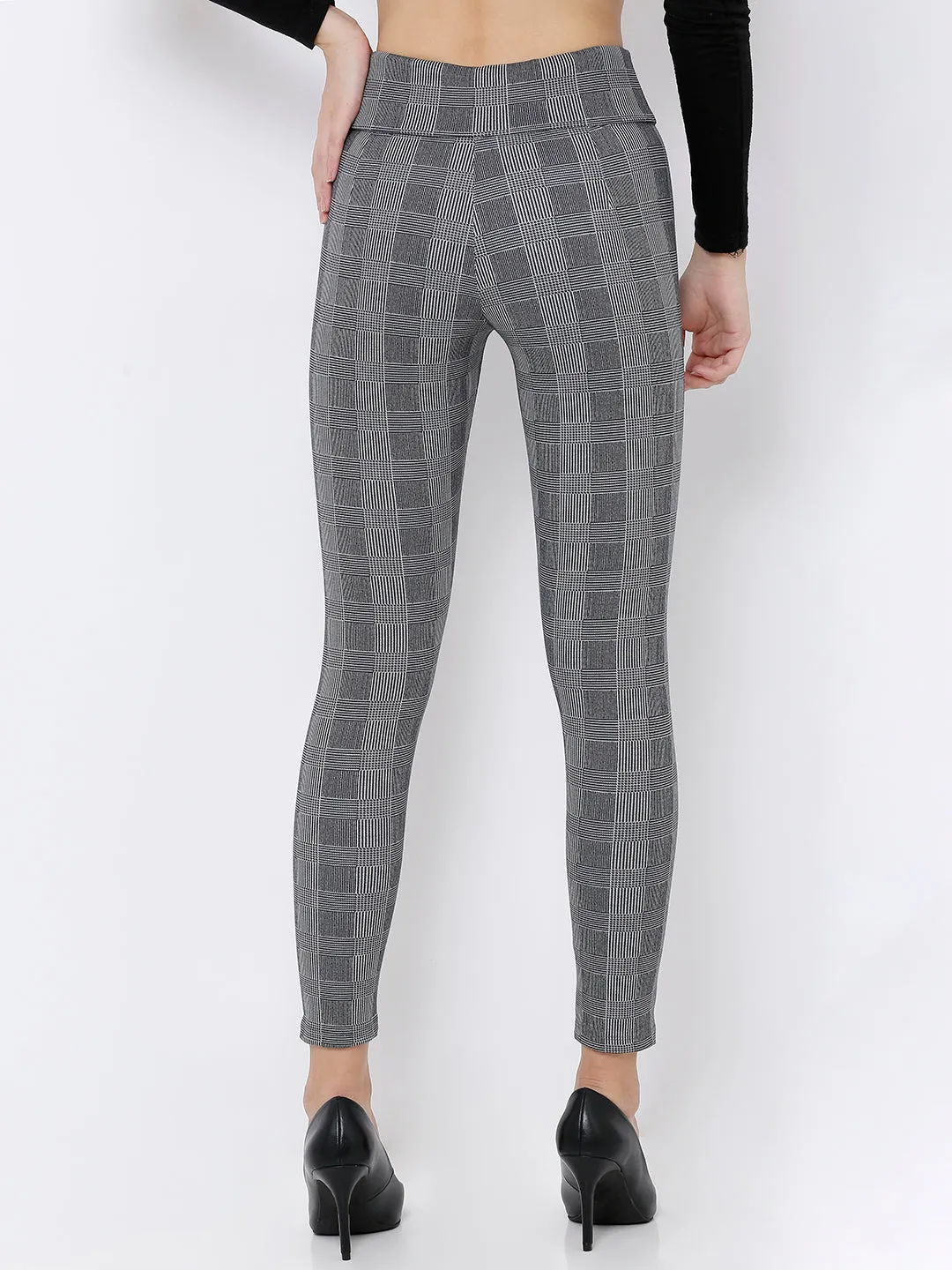 Women High-Rise Skinny Fit Tregging