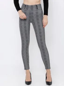 Women High-Rise Skinny Fit Tregging
