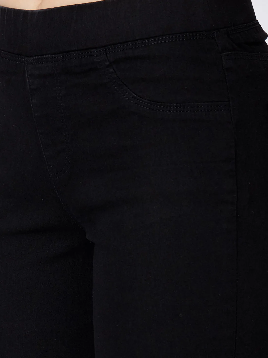 Women Mid-Rise Skinny Fit Denim Legging