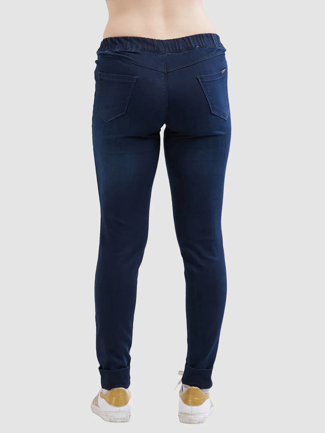 Women Mid-Rise Skinny Fit Denim Legging